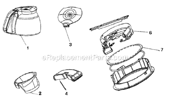 Page A Diagram and Parts List for UNX33  Mr Coffee Coffee Maker